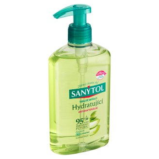 Sanytol Tekuté mýdlo hydratující aloe vera & zelený čaj 250ml