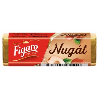 Figaro Nugát mléčná čokoláda plněná nugátovým krémem 32g