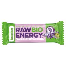 bombus Raw Bio Energy Black Currant & Coconut 50g