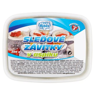 Rybex Sleďové závitky v aspiku 200g