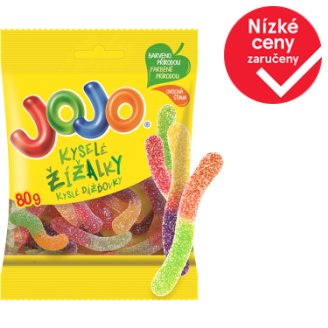 JOJO Kyselé žížalky 80g