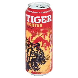 Tiger Fighter Muscles energetický nápoj 500ml
