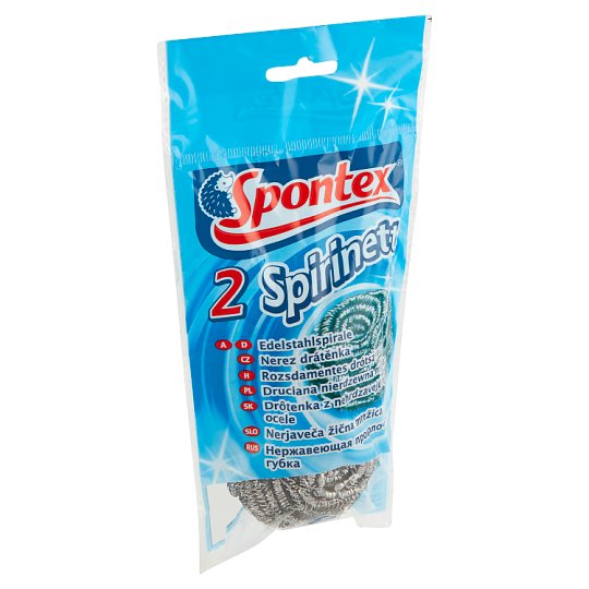 Spontex Spirinett Steel Spirals 2 pcs