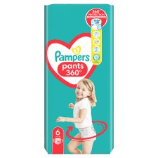 Pampers Pants Size 6, 48 Nappies, 14kg-19kg