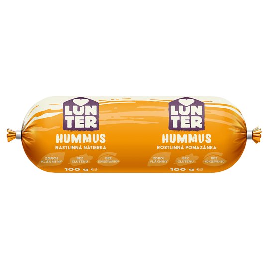 Lunter Hummus rostlinná pomazánka 100g