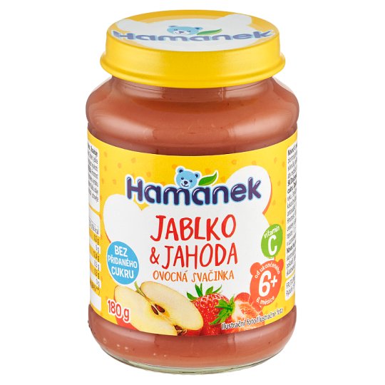 Hamánek S jahodami 180g