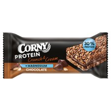 Corny Protein Crunch & Cream Čokoláda 35g