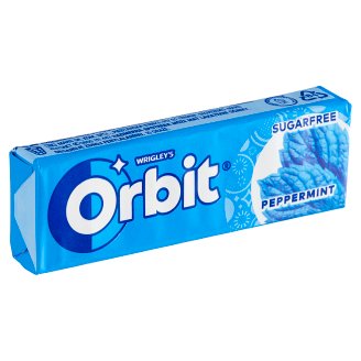 Wrigley's Orbit Peppermint bez cukru 10 dražé 14g