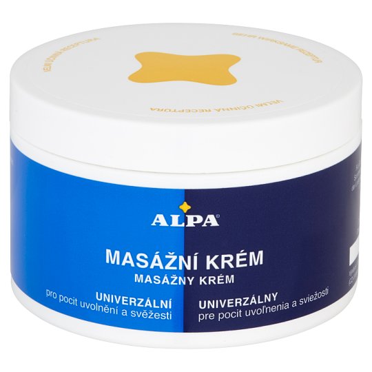 Alpa Masážní krém univerzální 250ml