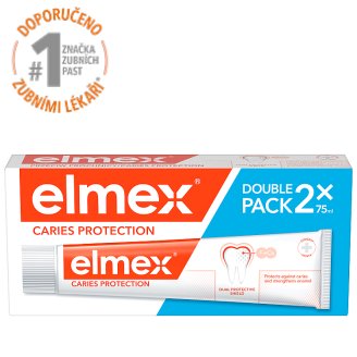 elmex Caries Protection Fluoridová zubní pasta 2 x 75ml