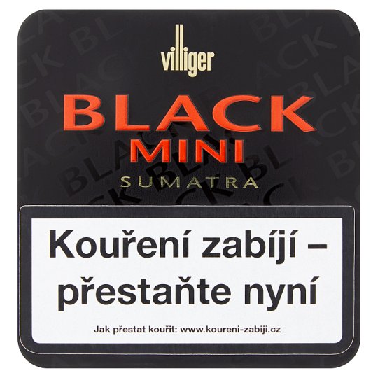Villiger Black Mini Sumatra Small Cigars 20 pcs