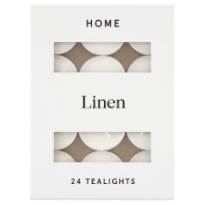 Tesco Home Linen Scented Tealights 24 x 8.3g