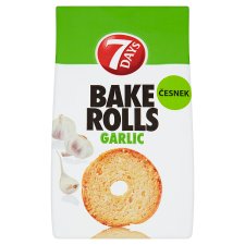 7 Days Bake Rolls Garlic 80g