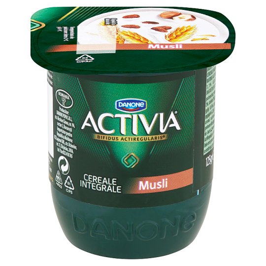 Danone Activia Jogurt s müsli a lískovými ořechy 125g