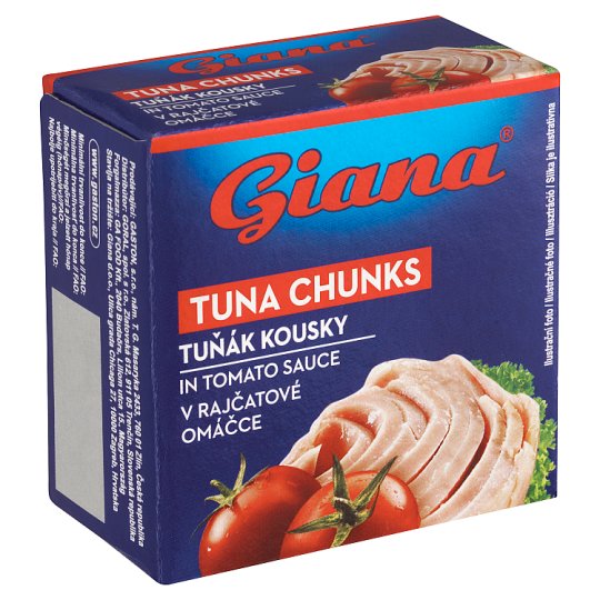 Giana Tuňák kousky v rajčatové omáčce 80g