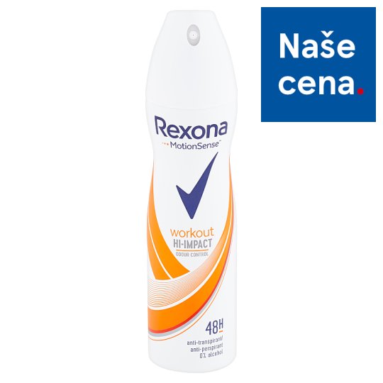 Rexona Antiperspirant sprej Workout HI-impact 150ml
