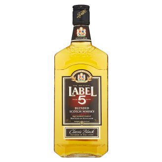 Label 5 Classic black jemná míchaná skotská whisky 70cl