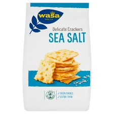 Wasa Delicate Crackers Sea Salt 180g