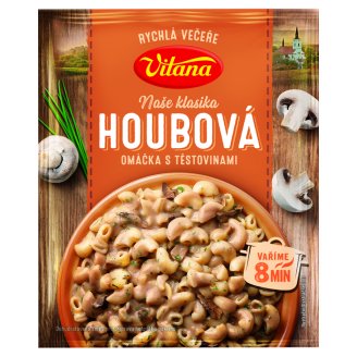 Vitana Máme chuť na... Houbovou omáčku s těstovinami 154g