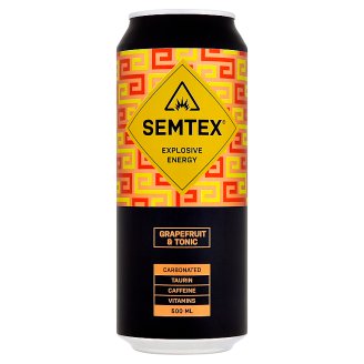 Semtex Explosive Energy Grapefruit & Tonic 500ml