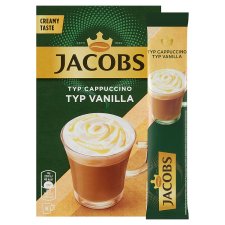 image 2 of Jacobs Cappuccino Vanilla 8 x 12g (96g)