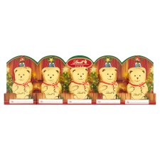Lindt Teddy Hollow Figurines from Milk Chocolate 5 x 10g (50g)
