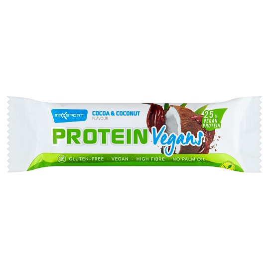 MaxSport Protein Vegans Cocoa & Coconut Flavour 40g - Tesco Groceries