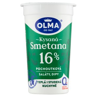 Olma Kysaná smetana pochoutková 16% 200g