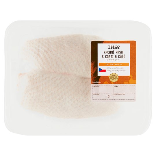Tesco Duck Breast with Bone and Skin