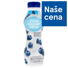Tesco Borůvkový jogurtový nápoj 350g