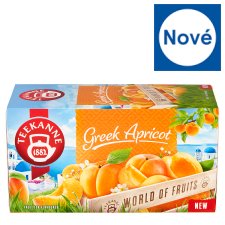 Teekanne World of Fruits Greek Apricot ovocno-bylinný čaj aromatizovaný 20 x 2,25g (45g)