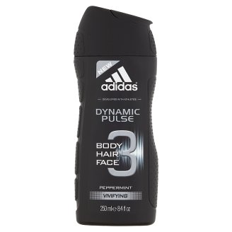 Adidas Dynamic Pulse Peppermint sprchový gel na tělo, tvář & vlasy 250ml
