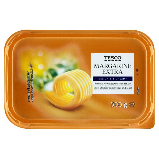 Tesco Extra Classic polotučný margarín 500g