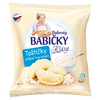 Dobroty Babičky Kláry Taštičky plněné tvarohem 350g