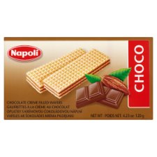 Napoli Wafers Filled with Chocolate Creme 120g