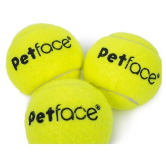 Petface Throw & Fetch tenisové míčky 3 ks