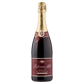 Bohemia Sekt Demi Sec červené 0,75l