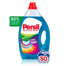 Persil Deep Clean Plus Active Gel Color Laundry Detergent 50 Washes, 2.5L