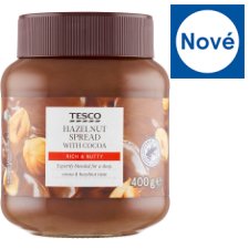 Tesco Hazelnut Spread with Cocoa 400g