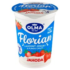 Olma Florian Lahodný jogurt s plnou chutí jahoda 150g