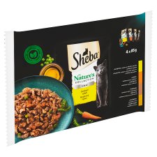 Sheba Nature's Collection drůbeží výběr v želé 4 x 85g (340g)