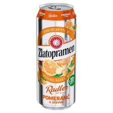 Zlatopramen Radler Orange and Ginger 0.5L