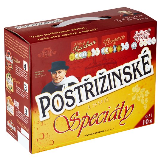 Postřižinské Specials Beers 10 x 0.5L