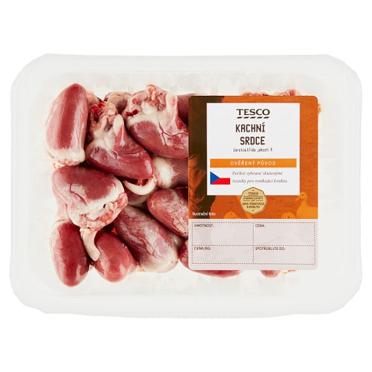 Tesco Kachní srdce