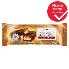 Tesco Crunchy Caramel 50g