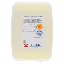 Dodoni Originální řecký sýr Feta PDO v solném nálevu 150g
