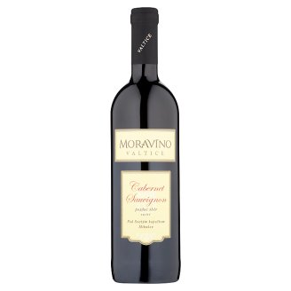 Moravíno Valtice Cabernet Sauvignon jakostní víno s přívlastkem pozdní sběr červené suché 0,75l
