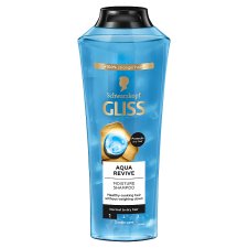 Schwarzkopf Gliss Aqua Revive Shampoo with Hyaluron Complex + Seaweed Extract 400ml