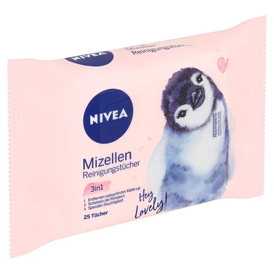 Nivea MicellAir Micelární ubrousky 25 ks