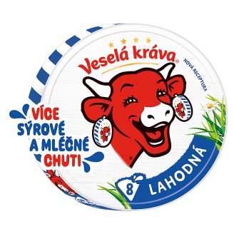 Veselá Kráva Lahodná tavený sýr 8 ks 120g